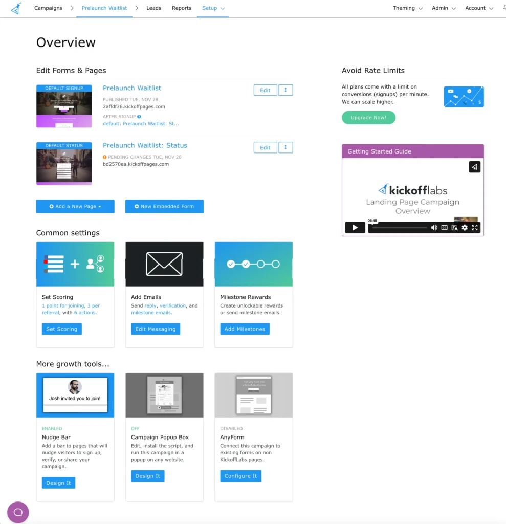 full dashboard