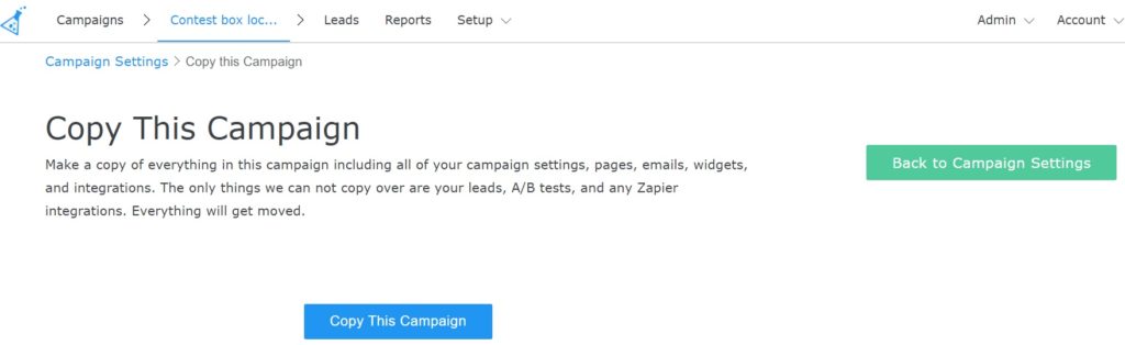 Copy This Campaign