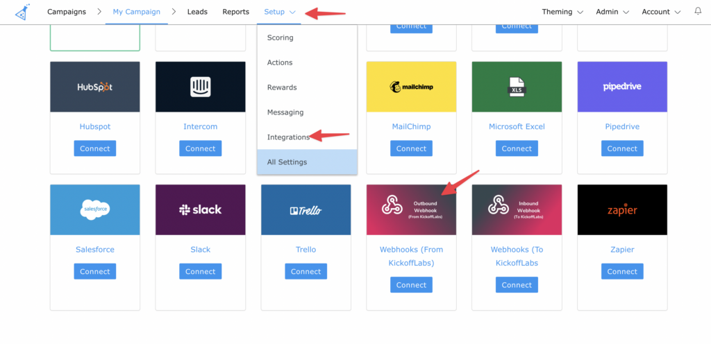 webhook integration