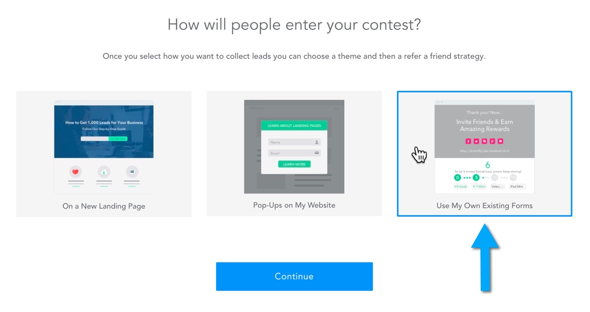 how will people enter unbounce