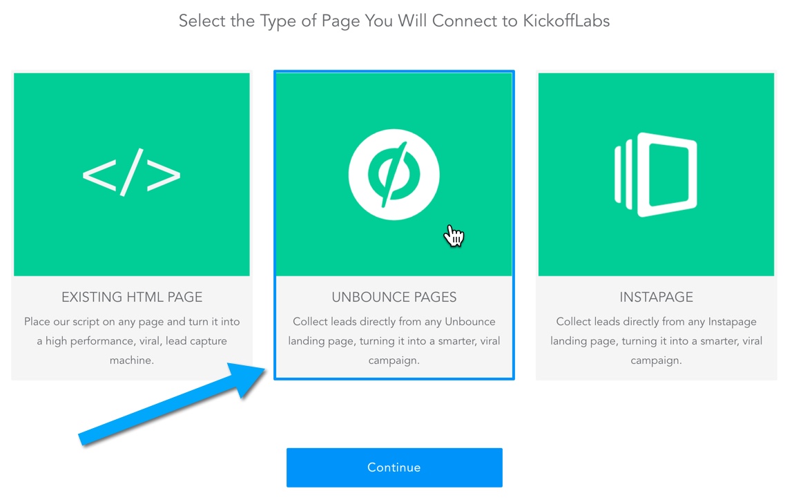how will people enter unbounce