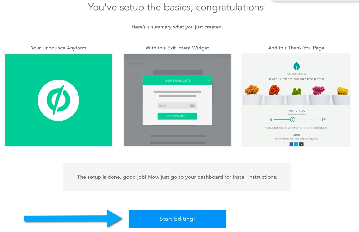 unbounce summary