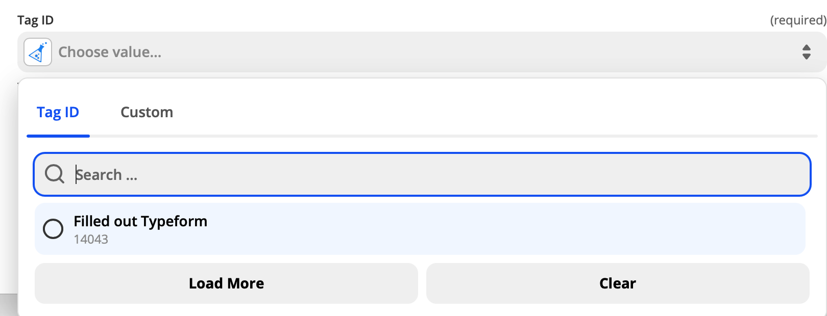 select lead tag