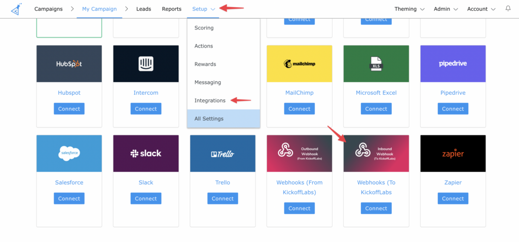 inbound webhook