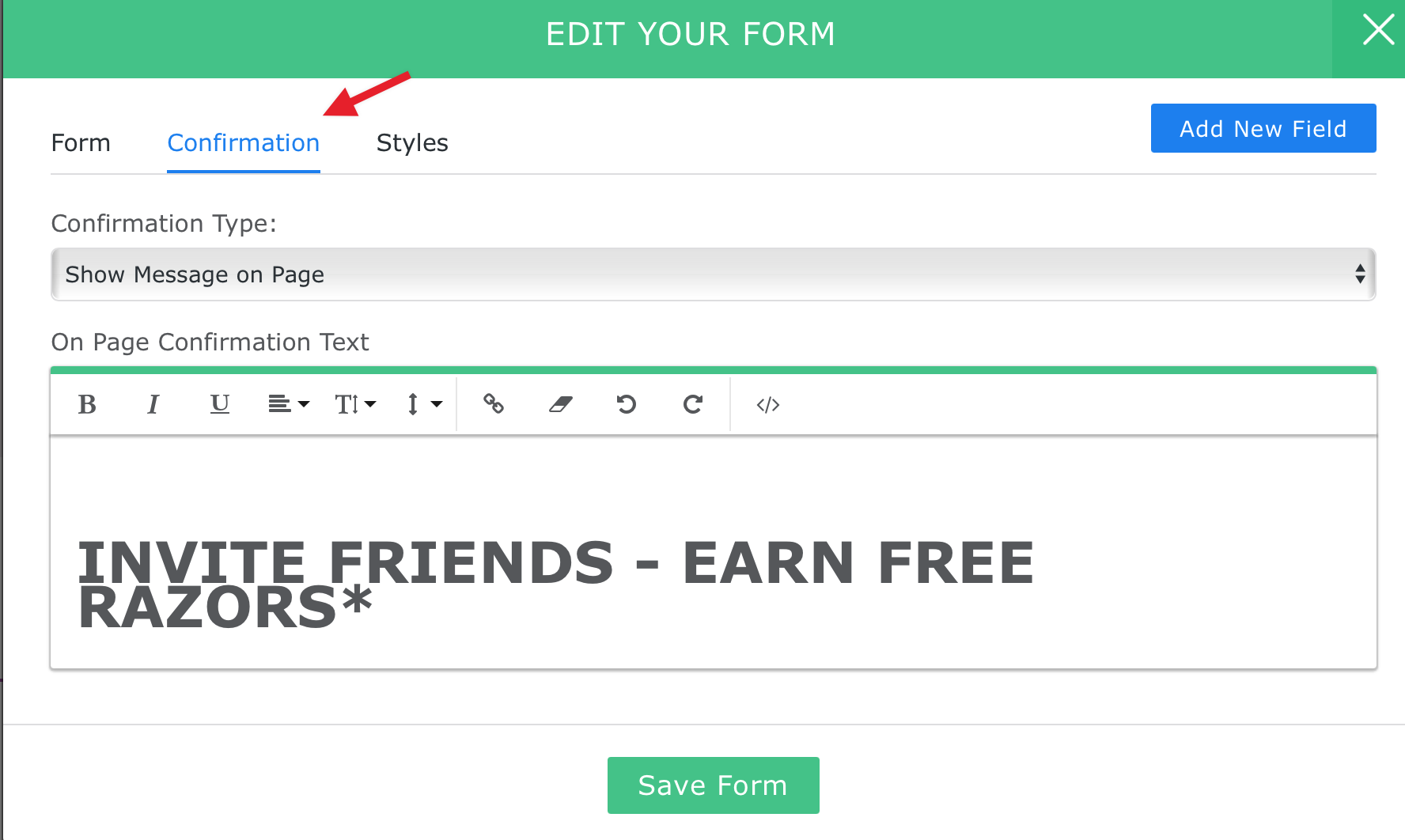 Screen Shot on at