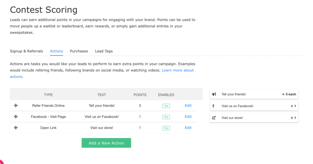 action editor