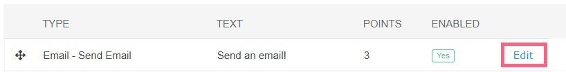 send email action