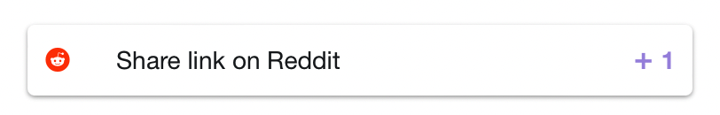 Share blog posts on Reddit