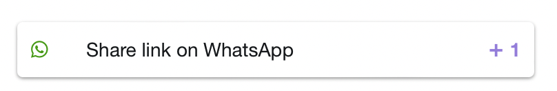 share content urls on WhatsApp