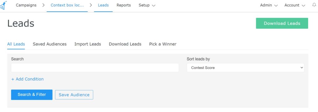 Sorting by Contest Score