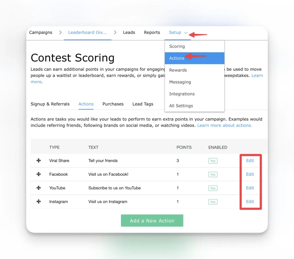 actions localization