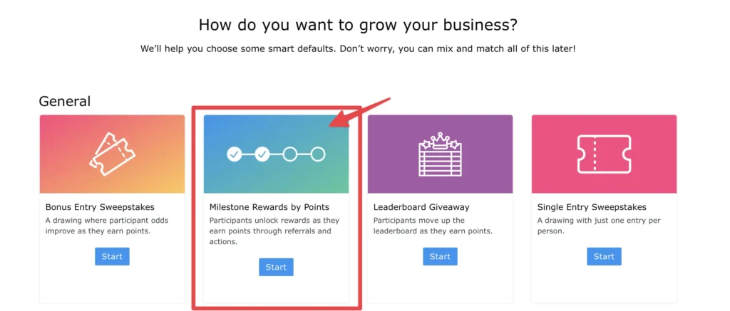 reward level onboarding