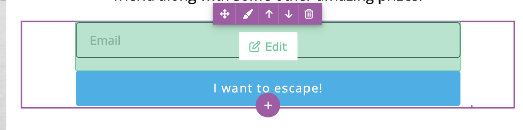 edit a form