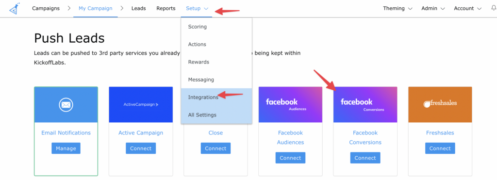 facebook conversions integration