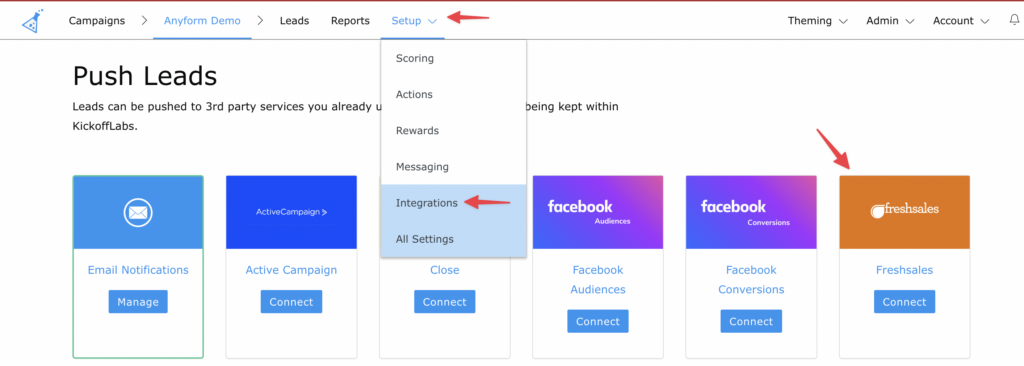 freshsales integration
