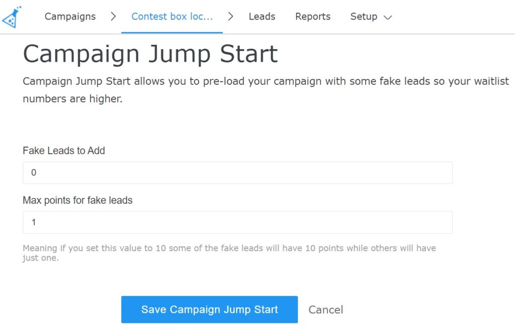 Campaign Jump Start