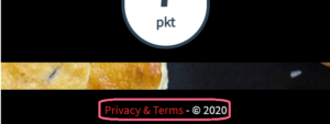 Privacy & Terms